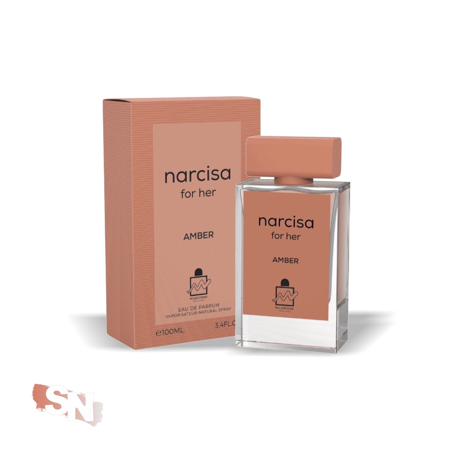 Narcisa Amber by Milestone | Ladies 100ml