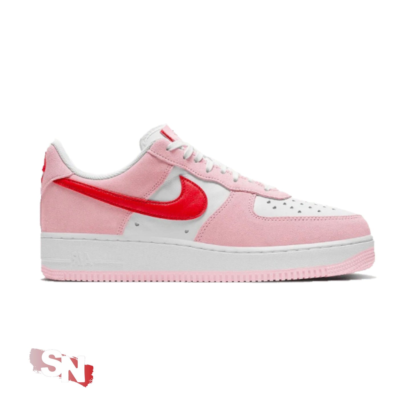 Custom Air Force 1 Low Love Letter Valentine's Day | Ladies