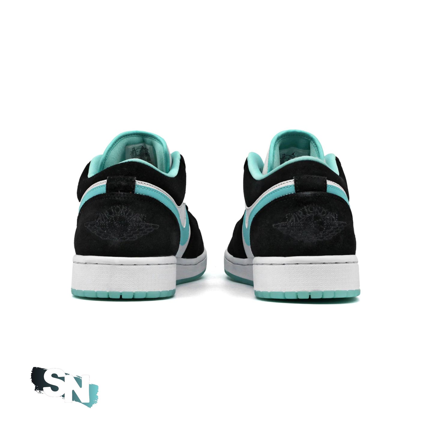 Custom Air Jordan 1 Low Island Green | Unisex