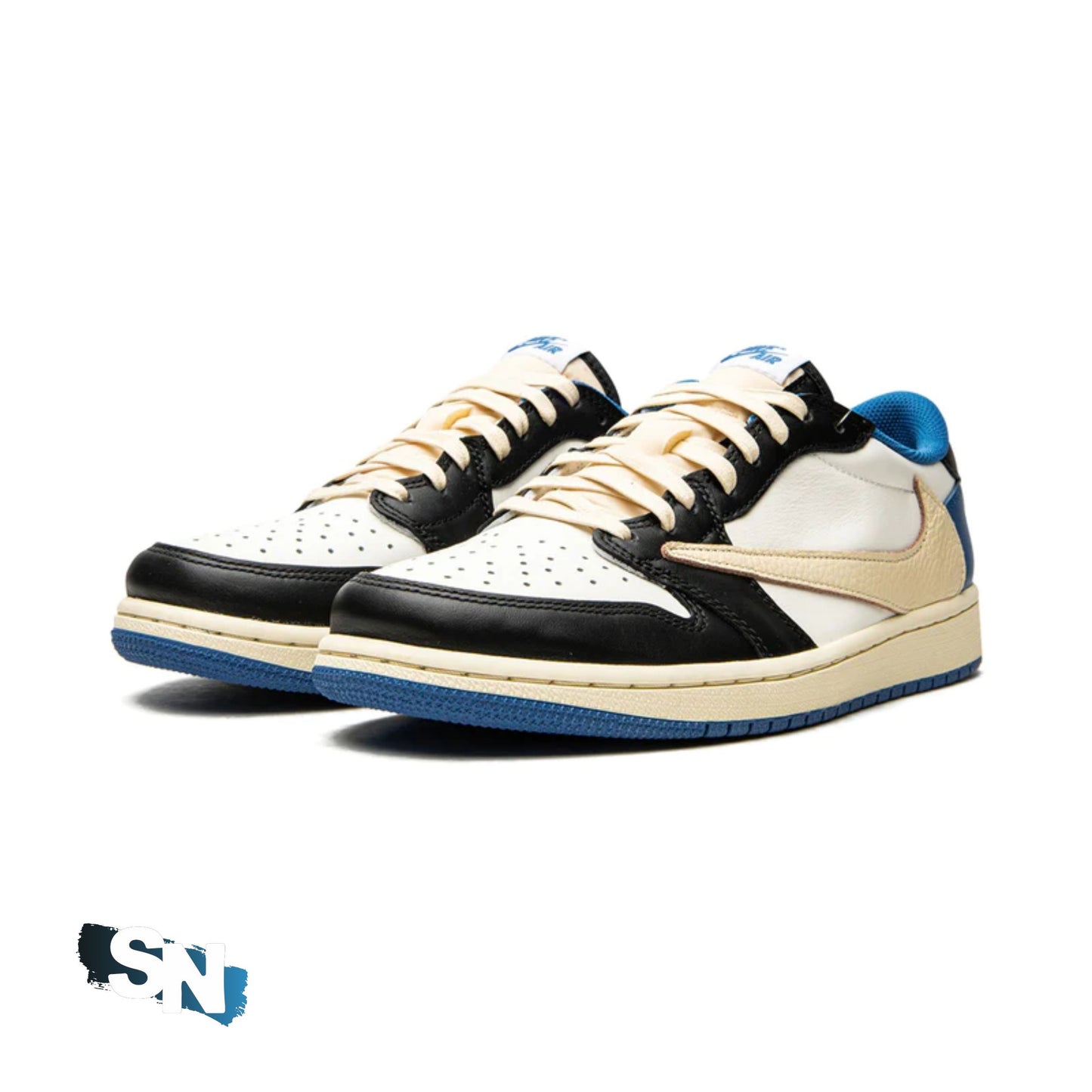 Custom Air Jordan 1 Retro Low OG Travis Scott Fragment | Unisex