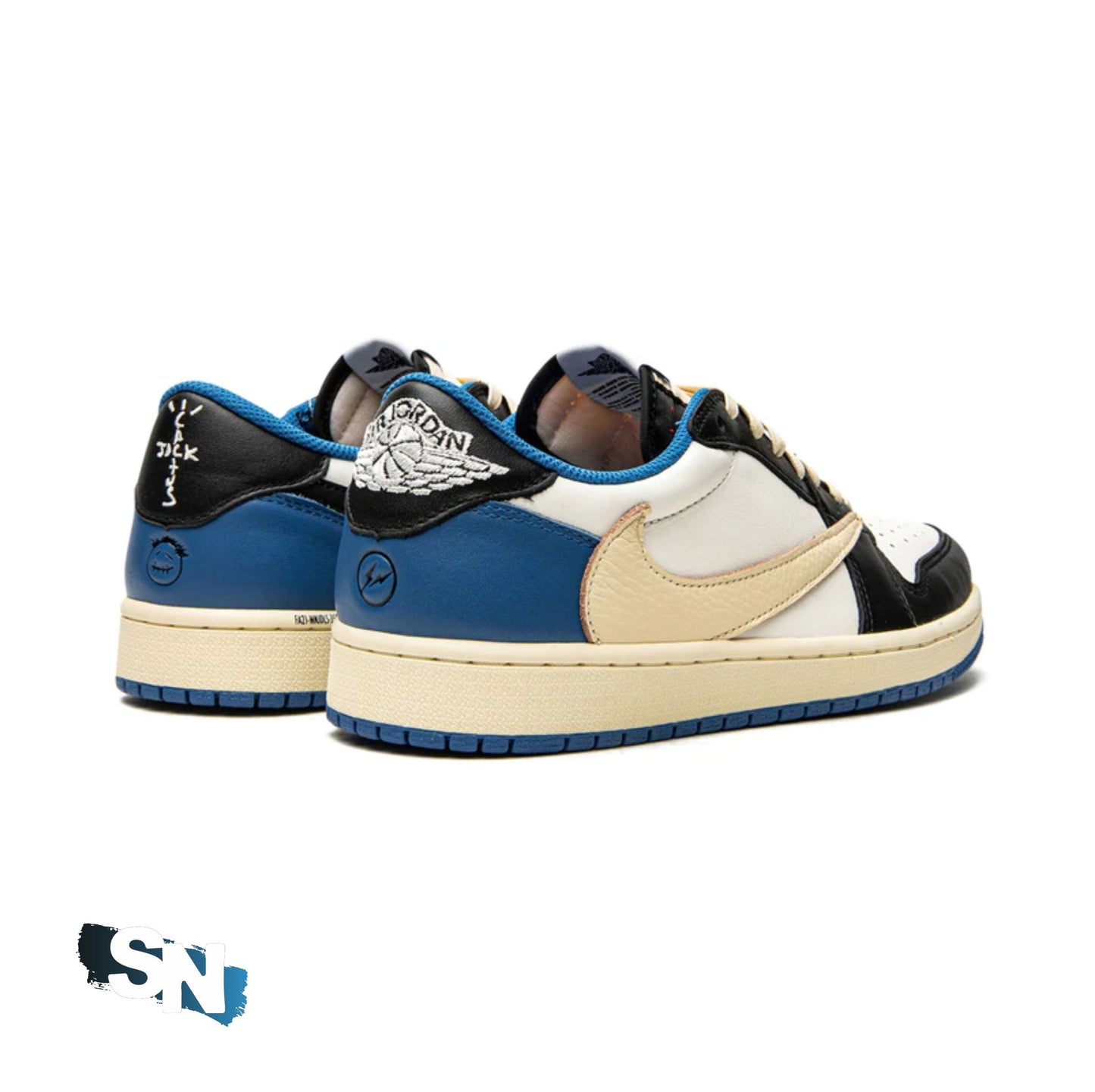 Custom Air Jordan 1 Retro Low OG Travis Scott Fragment | Unisex