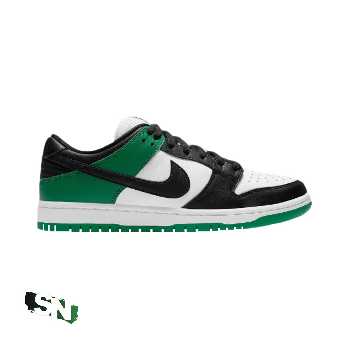 Custom Nike Dunk Low Classic Green Black | Unisex